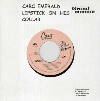 Caro Emerald - The Other Woman + the Lipstick On His Collar (Vinylsingle)