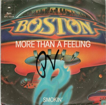 Boston - More than a feeling + Smokin' (Vinylsingle)