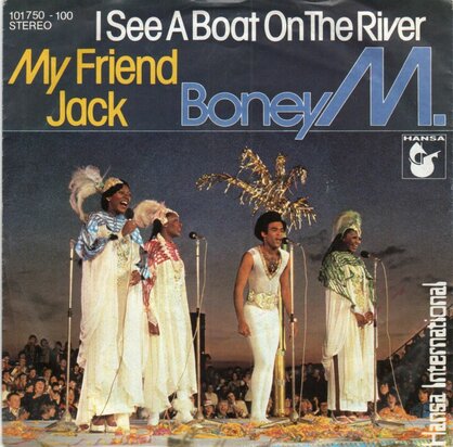 Boney M. - I see a boat in the river + My friend Jack (Vinylsingle)