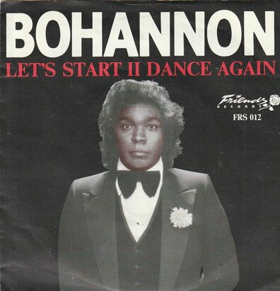 Bohannon - Let's start to dance again + Let start to dance (Vinylsingle)
