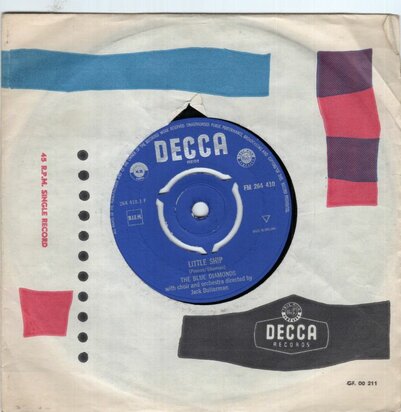 Blue Diamonds - Little ship + Jealousy (Vinylsingle)