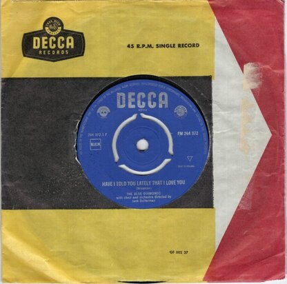 Blue Diamonds - Have I told you lately + Down by the riverside (Vinylsingle)