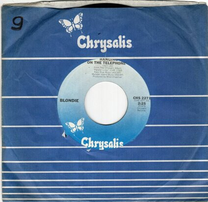 Blondie - Hanging on the telephone + fade away and radiate (Vinylsingle)