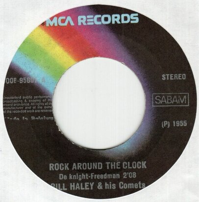 Bill Haley - Rock around the clock + Skinny minnie (Vinylsingle)