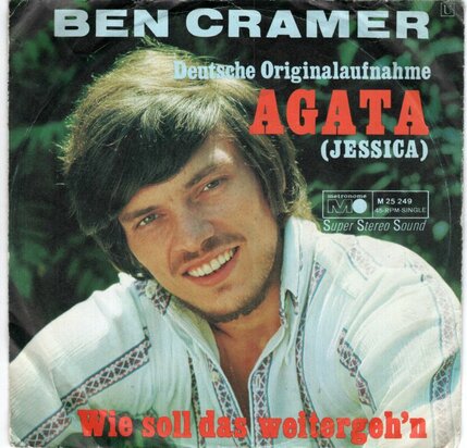 Ben Cramer - Agata + Wie soll das weitergeh'n  (Vinylsingle)