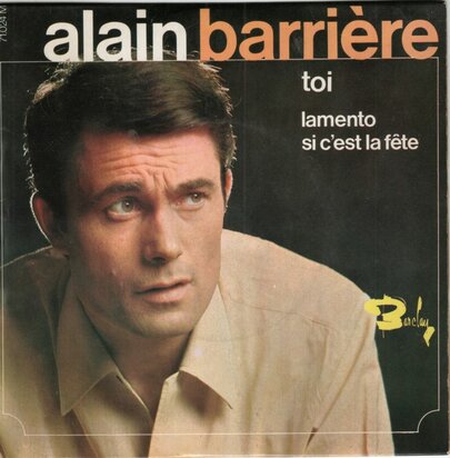 Alain Barriere - Toi (EP) (Vinylsingle)