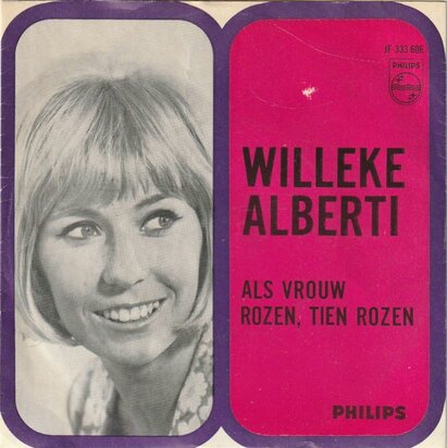 Willeke Alberti - Rozen tien rozen + Als vrouw (Vinylsingle)