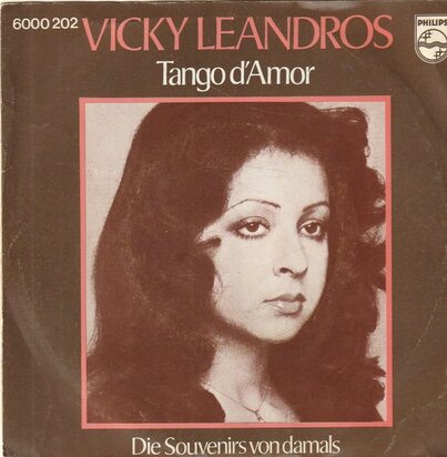 Vicky Leandros - Tango d'amor + Die souvenirs von damahls (Vinylsingle)