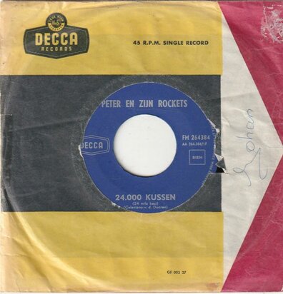 Peter Koelewijn - 24.000 kussen + Dat ben ik (Vinylsingle)