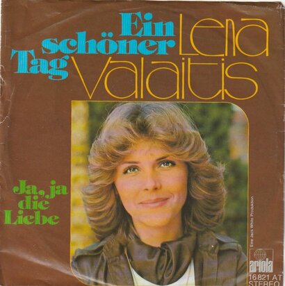 Lena Valaitis - Ein schoner tag + Ja ja die liebe (Vinylsingle)