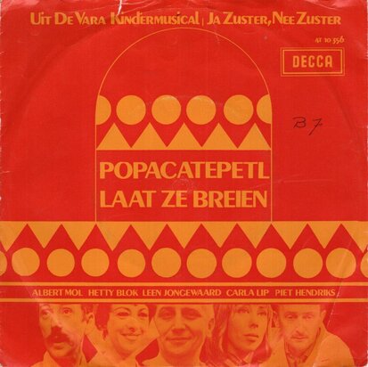 Albert Mol e.a. - Popacatepet + Laat Ze Breien (Vinylsingle)