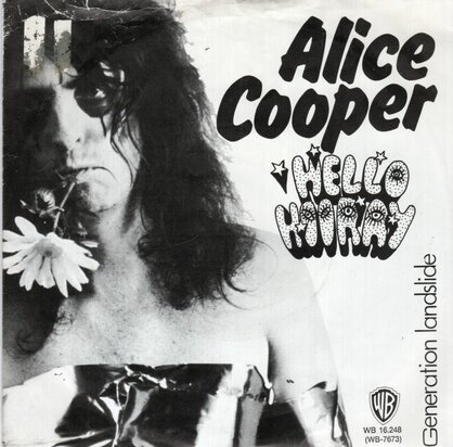 Alice Cooper - Hello Hooray + Generation landslide (Vinylsingle)