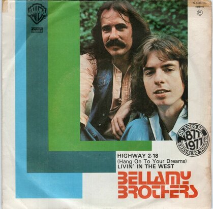 Bellamy Brothers - Highway 2-18 + Livin in the west (Vinylsingle)