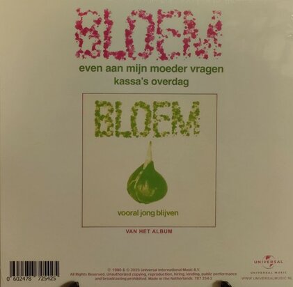Bloem - Even Aan Mijn Moeder Vragen + Kassa's Overdag (Vinylsingle)