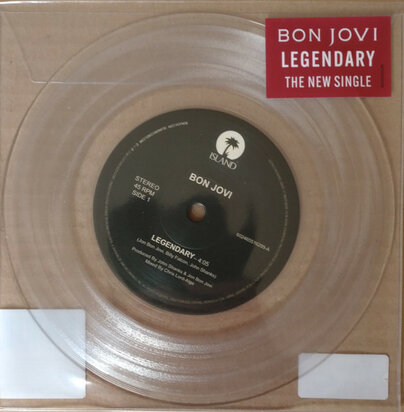 Bon Jovi - Legendary + (radio edit) (Vinylsingle)