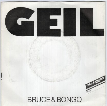 Bruce & Bongo - Geil + (New York Horny Mix) (Vinylsingle)