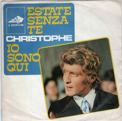 Christophe - Estate Senza Te + Io Sono Qui (Vinylsingle)
