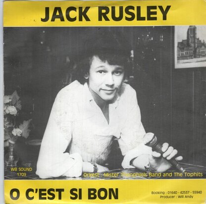 De Pondarosa's + Jack Rusley - Pondarosa Lied + O, C'Est Si Bon (Vinylsingle)