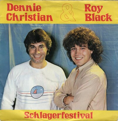 Dennie Christian & Roy Black - Schlagerfestival + deel 2 (Vinylsingle)