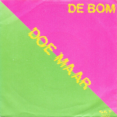 Doe Maar - De Bom + Man O Man (Vinylsingle)