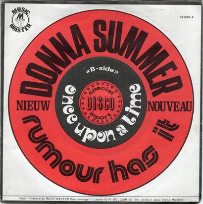 Donna Summer - Rumour has it + Once upon a time (Vinylsingle)
