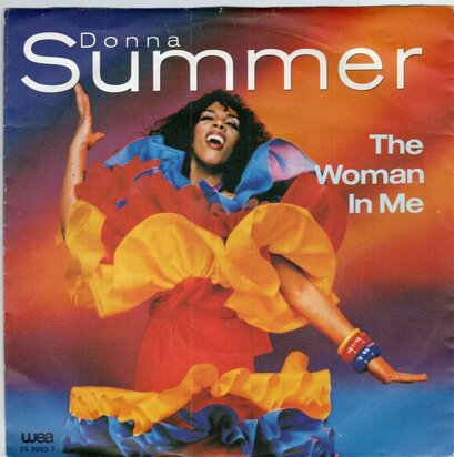 Donna Summer - The woman in me + Livin' in America (Vinylsingle)
