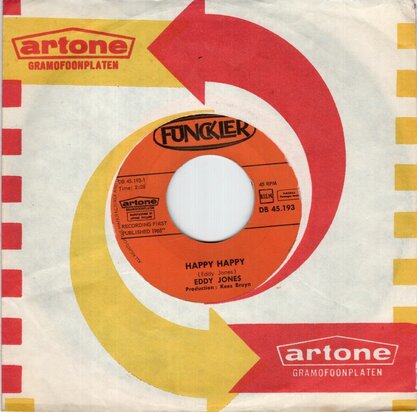 Eddy Jones - Happy Happy + My Kind Of Heaven (Vinylsingle)