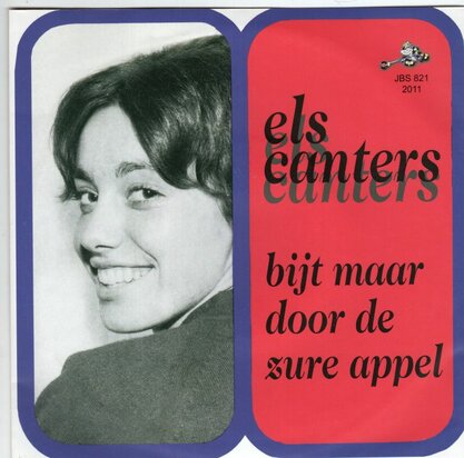 Els Canters / Hanny - Bijt Maar Door De Zure Appel + Ga Met Me Mee (Vinylsingle)
