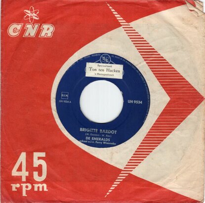 Emeralds - Brigitte Bardot + Nee nee nee nee (Vinylsingle)