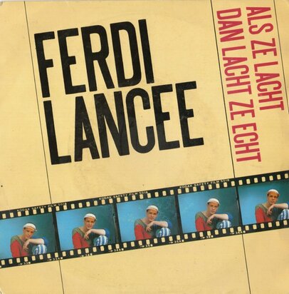 Ferdi Lancee - Als ze lacht dan lacht ze echt + Met je ogen (Vinylsingle)