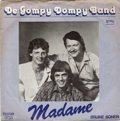 Gompy Dompy Band - Madame + Bruine bonen (Vinylsingle)