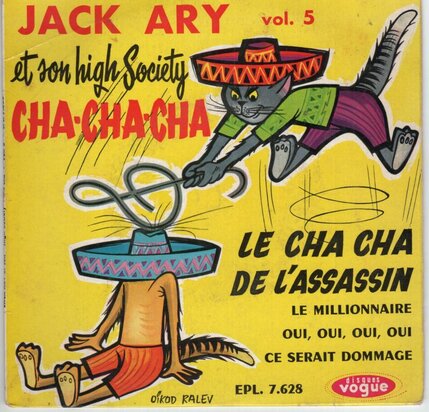 Jacky Ary Et Son High Society Cha Cha Cha -  Le Cha Cha De L'Assassin - Vol. 5 (EP) (Vinylsingle)