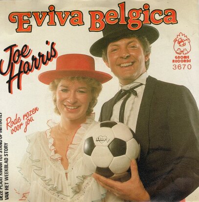 Joe Harris - Eviva Belgica + Rode rozen voor jou (Vinylsingle)