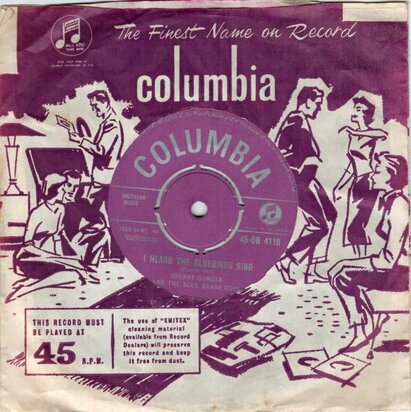 Johnny Duncan - Itching for my baby + I heard the bluebirds sing (Vinylsingle)