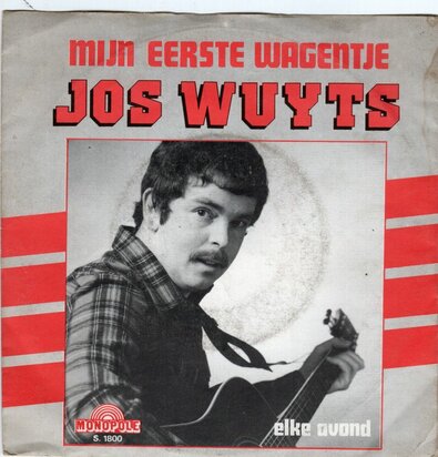 Jos Wuyts - Mijn Eerste Wagentje + Elke Avond (Vinylsingle)