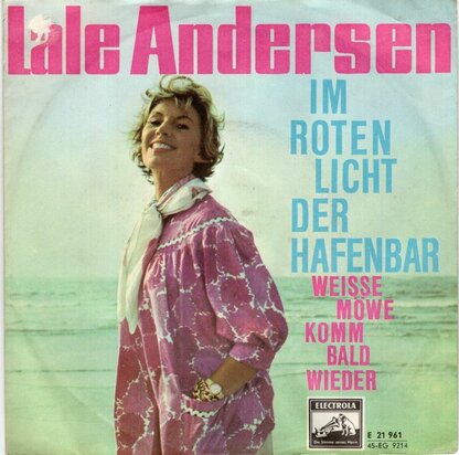 Lale Andersen - Im Roten Licht Der Hafenbar + Weisse Mowe, Komm Bald Wieder (Vinylsingle)