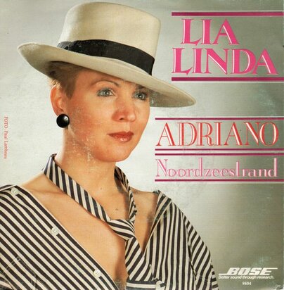Lia Linda - Adriano + Noordzeestrand (Vinylsingle)