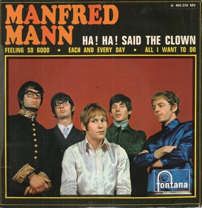 Manfred Mann - Ha ha said the clown (EP) (Vinylsingle)