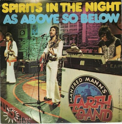 Manfred Mann - Spirits in the night + As above so below (Vinylsingle)