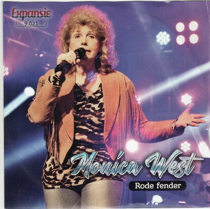Monica West - Rode Fender + Wij met zijn beiden + De Wieg (Vinylsingle)