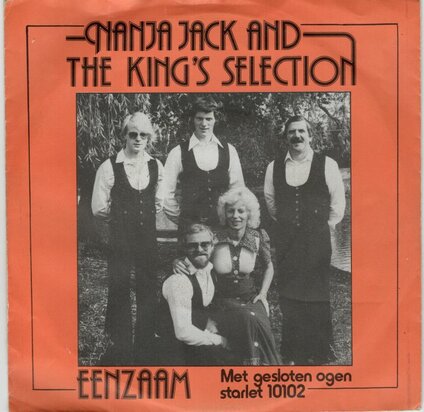 Nanja Jack and the King's Selection - Eenzaam + Met gesloten ogen (Vinylsingle)