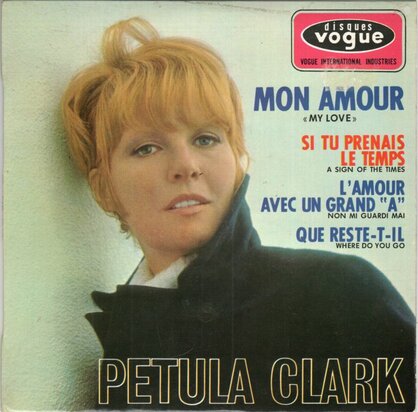 Petula Clark - Mon Amour (EP) (Vinylsingle)