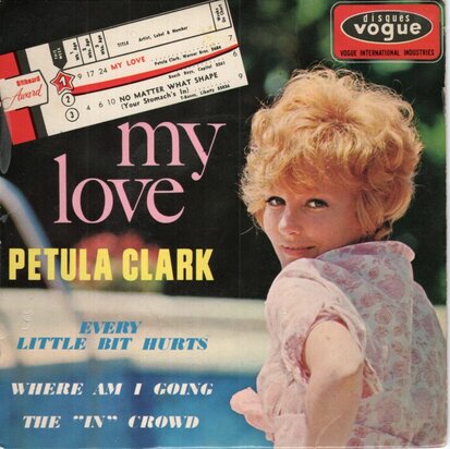 Petula Clark - My love (EP) (Vinylsingle)