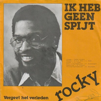 Rocky - Ik Heb Geen Spijt + Vergeet Het Verleden (Vinylsingle)