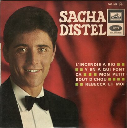 Sacha Distel - L'incendie A Rio (EP) (Vinylsingle)