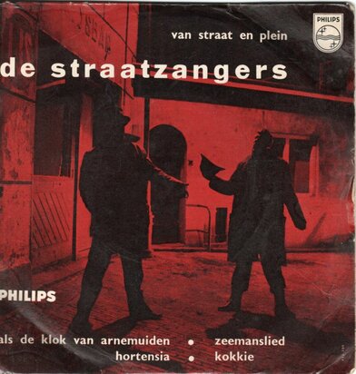 Straatzangers - Van straat en plein (EP) (Vinylsingle)