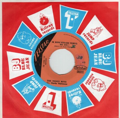Teddy Boys - Ik kom terug bij jou! + Ik heb heimwee naar jou! (Vinylsingle)