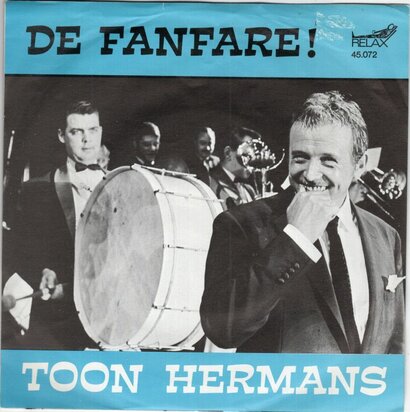 Toon Hermans - De fanfare + Tango bleu(ik voel me zo beklemd?) (Vinylsingle)