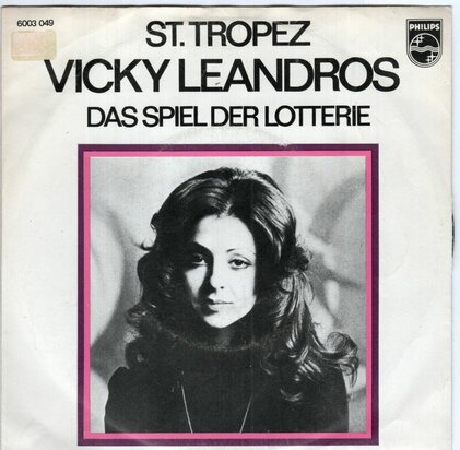 Vicky Leandros - St. Tropez + Das spiel der lotterie (Vinylsingle)