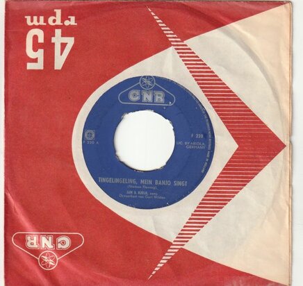 Jan & Kjeld - Tingelingeling , mein banjo singt + Penny melodie (Vinylsingle)